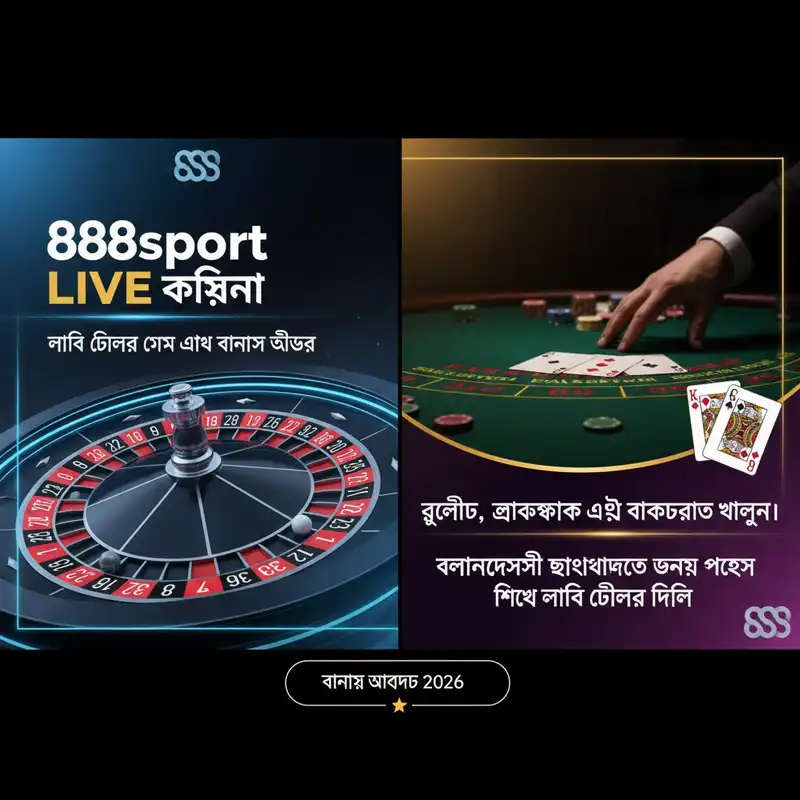 888sport live ক্যাসিনো লাইভ ডিলার গেমস বাংলাদেশ
